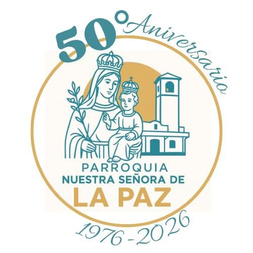 Logo 50° Aniversario Ntra. Sra. de La Paz